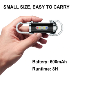 YS087-14500 nhỏ cầm tay Keychain Đèn pin sạc EDC Túi quà <span class=keywords><strong>Torch</strong></span> 14500 pin Keyring khuyến mãi đèn pin - Product Image 3