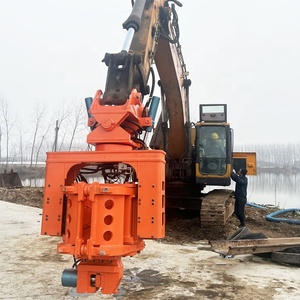 KS60, боковой захват, вибромолоток, сваи, гидравлический экскаватор, боковой захват, сваи, шпунта - Product Image 3