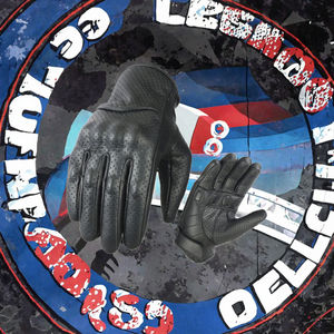 Pakistan Made Breathable Non Slip Full Finger Touch Screen Motorcycle Motocross <b>Racing</b> <b>Gloves</b> for Outdoor Sports All Sizes - Product Image 3