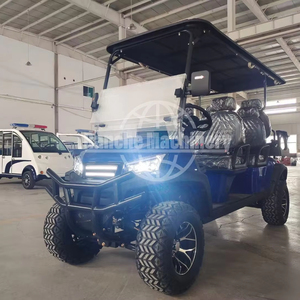 Voiture de golf électrique 2025 Nouveau chariot de golf personnalisé haut de gamme 72V 4 sièges sièges de luxe Mini voiturettes de golf tout-terrain - Product Image 1