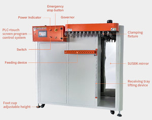 Forno di Essiccazione Automatico a Infrarossi Rotante <span class=keywords><strong>per</strong></span> Bordi in Pelle, <span class=keywords><strong>per</strong></span> Linee di Assemblaggio di Articoli in Pelle - Product Image 2