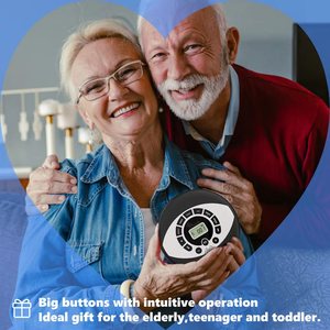 Lecteur CD portable personnalisé en usine avec gros boutons, longue autonomie, chargement USB, sortie AUX pour voiture et usage domestique - Product Image 5