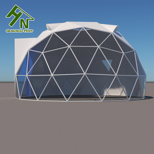 2024 Tente dôme isolante Tente de camping quatre saisons Dômes de glamping Tentes avec poêle et cheminée - Product Image 6