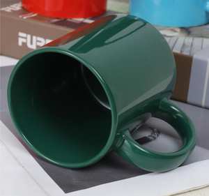 Wholesale Assorted Color Solid <b>Ceramic</b> Mug, Custom Logo Blank Sublimation Coffee <b>Cup</b> for Promotional Gifts - Product Image 4