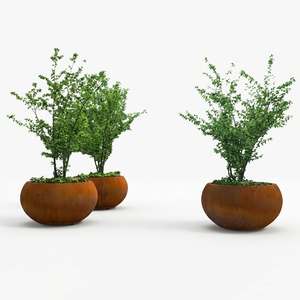 Jardinera <span class=keywords><strong>de</strong></span> Acero Corten para Exteriores, Maceta <span class=keywords><strong>de</strong></span> Acero Resistente a <span class=keywords><strong>la</strong></span> Intemperie para Diseño <span class=keywords><strong>de</strong></span> Jardines y Paisajes - Product Image 6