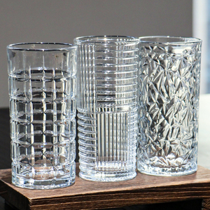 Grande <span class=keywords><strong>tasse</strong></span> à thé en <span class=keywords><strong>verre</strong></span> transparente de couleur personnalisée à la mode de luxe verres à eau en <span class=keywords><strong>verre</strong></span> - Product Image 5