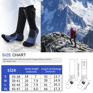 Chaussettes Chauffantes Électriques Thermiques Rechargeables <span class=keywords><strong>Dr</strong></span>.Warm, Version Améliorée, avec Télécommande APP, Respirantes, Idéales pour le Ski - Product Image 4