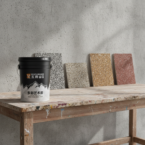 Revestimiento Líquido Superhidrófobo Wufu Mountain para Decoración de Paredes Exteriores, Textura Gamazine, <span class=keywords><strong>Pintura</strong></span> de <span class=keywords><strong>Piedra</strong></span> Faience, Ecológico - Product Image 3