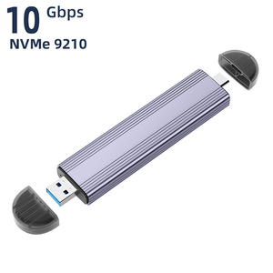 Super ad alta velocità Gen <span class=keywords><strong>2</strong></span> nvme SATA Dual protocollo tipo-C USB3.1 <span class=keywords><strong>M</strong></span>.<span class=keywords><strong>2</strong></span> SSD custodia in alluminio scatola per Hard Disk Mobile Gen <span class=keywords><strong>2</strong></span> ssd <span class=keywords><strong>M</strong></span>.<span class=keywords><strong>2</strong></span> SSD - Product Image 2