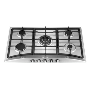 Placa de Cocción de <span class=keywords><strong>Gas</strong></span> <span class=keywords><strong>Integrada</strong></span> en <span class=keywords><strong>Encimera</strong></span> de Acero Inoxidable de 5 Quemadores de China - Product Image 3