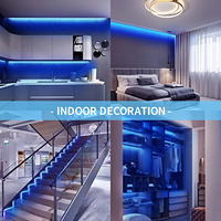 Bande lumineuse néon flexible RVB en gros, bande LED néon à indice de rendu des couleurs élevé pour la décoration murale et les projets DIY