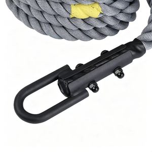 <span class=keywords><strong>Cuerda</strong></span> Profesional para Arrastrar Trinecos, <span class=keywords><strong>Cuerda</strong></span> de Batalla de Alta Resistencia Antideslizante para Entrenamiento de Resistencia y Fitness - Product Image 5