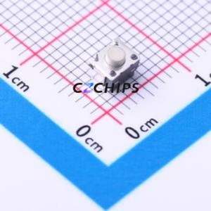 TD-1150HE-180 Tactile Switch SMD Switch Single Pole Single Throw Round Button 1.8N 4.5mm - Product Image 1