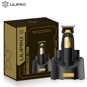 LILIPRO Kit de Coiffure Professionnel Trio Sans Fil : <span class=keywords><strong>Tondeuse</strong></span>, <span class=keywords><strong>Tondeuse</strong></span> de Précision et Rasoir Électrique pour Barbe et <span class=keywords><strong>Cheveux</strong></span>, Kit de <span class=keywords><strong>Coupe</strong></span> de <span class=keywords><strong>Cheveux</strong></span> Fade - Product Image 3