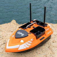 Bateau de pêche à appâts GPS V802Pro avec sonar de balayage latéral, double antenne, 4 compartiments améliorés, 160 positions d'ancrage, pilote automatique