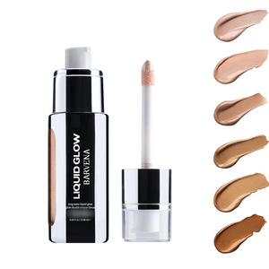 Surligneur naturel <span class=keywords><strong>de</strong></span> <span class=keywords><strong>couleur</strong></span> <span class=keywords><strong>caramel</strong></span> liquide <span class=keywords><strong>de</strong></span> contour du visage pour un <span class=keywords><strong>maquillage</strong></span> brillant radieux Liquide éclaircissant à <span class=keywords><strong>base</strong></span> minérale - Product Image 5