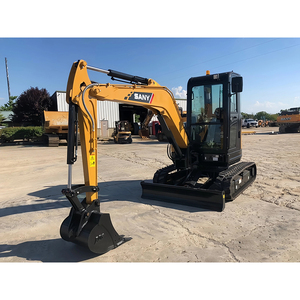 Miniexcavadora SY35U con Brazo Oscilante Estándar en Oferta, para Proyectos de Construcción Urbana y de Jardinería - Product Image 5