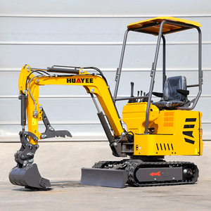 Mini-excavatrice EPA 1 tonne pour usage agricole, avec pompe à chenilles et moteur, godet à pince, facile à utiliser - Vente directe usine - Product Image 3