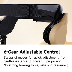 หุ่นยนต์เสริมโครงกระดูกแบบสวมใส่ได้ น้ำหนักเบาพิเศษ 2 กก. ทำจากคาร์บอนไฟเบอร์ ปรับได้ 6 ระดับ ป้องกันน้ำ IP54 เหมาะสำหรับการเดินป่า ปีนเขา และกิจกรรมกลางแจ้ง - Product Image 3