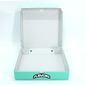 Stampa personalizzata Caixas Para pizze 9 10 11 12 14 18 pollici <span class=keywords><strong>Burger</strong></span> <span class=keywords><strong>Pizza</strong></span> scatole flauto cartone ondulato <span class=keywords><strong>Pizza</strong></span> - Product Image 4