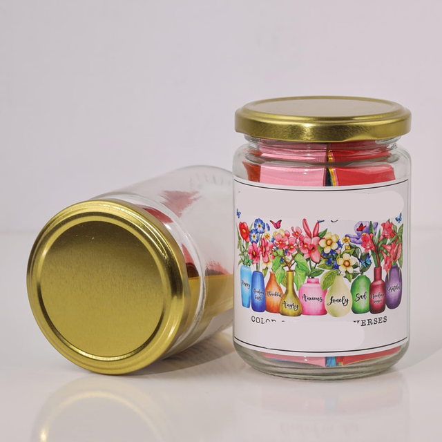 Shanghai Factory Direct Customize Bible Verses Glass Jar Christian Bible Gifts Christmas Gifts for Women Emotions and Feelings