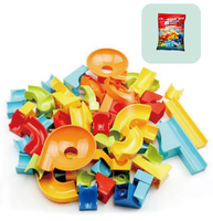 FEELO 500g Blocs de construction classiques en vrac Freedom, jouet en plastique ABS pour garçon et fille de 3 ans et plus, briques de construction éducatives colorées