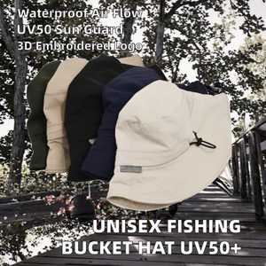 Chapeau Bob Unisexe pour Sports de Plein Air, Cyclisme, Pêche – Broderie 3D, Protection UV50+, Imperméable, Respirant, Tendance, Idéal pour l'Été, les Voyages et le Quotidien - Product Image 2