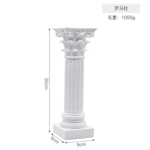 Thanh Lịch Màu Trắng La Mã Cột Bệ Đặt Thiết Kế Cổ Điển Cho Đám Cưới Tổ Chức Sự Kiện Hoa Sắp Xếp Trang Trí Nội Thất Bán Buôn - Product Image 5