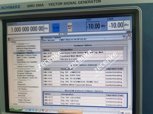 Rohde & Schwarz เครื่องกำเนิดสัญญาณเวกเตอร์ SMU200A 100kHz-6GHz พร้อม B10 B13เพิ่มเติม - Product Image 3