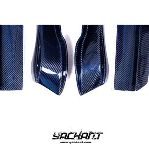 Canards de pare-chocs avant en fibre de carbone bleue 1999-2002 <span class=keywords><strong>R34</strong></span> <span class=keywords><strong>GTR</strong></span> élégants comme pièces de carrosserie de protection de style pour <span class=keywords><strong>R34</strong></span> <span class=keywords><strong>GTR</strong></span> - Product Image 6
