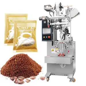 Automatic small vertical 3 in 1 instant coffee stick sachet powder packing machine