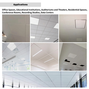 กระเบื้องฝ้าเพดานอลูมิเนียมหนา0.6มม. <span class=keywords><strong>60</strong></span>*<span class=keywords><strong>60</strong></span>ซม. การออกแบบที่ทันสมัย - Product Image 3