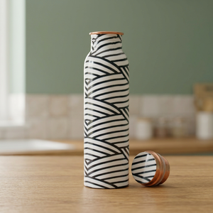 Vaisselle élégante en acier inoxydable, fabriquée en Inde, ayurvédique, réutilisable, pliable, écologique, compatible lave-vaisselle, anti-corrosion, BS Drinkware - Product Image 1