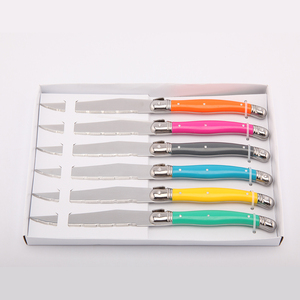 <span class=keywords><strong>Couteau</strong></span> à <span class=keywords><strong>steak</strong></span> <span class=keywords><strong>laguiole</strong></span>, en acier inoxydable inoxydable, pour votre promotion, cadeau - Product Image 3
