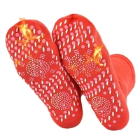 Chaussettes chauffantes pour femmes et hommes, aide à réchauffer les pieds en hiver, chaussettes chauffantes confortables et saines, chaussettes de thérapie magnétique
