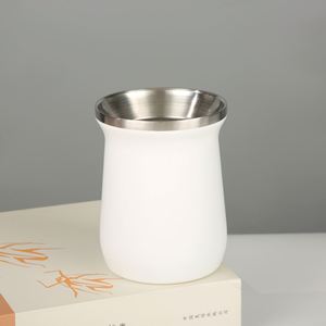 Mini Creative 8oz Stainless Steel Cup Eggshell Painted <b>Insulated</b> Coffee <b>Mug</b> - Product Image 6