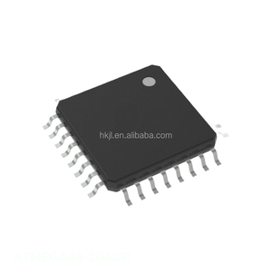 ชิ้นส่วนอิเล็กทรอนิกส์แบบฝังออนไลน์32 TQFP ATMEGA48-20AUR ของแท้ - Product Image 1