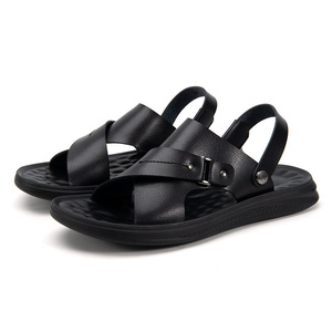 <span class=keywords><strong>Sandali</strong></span> da <span class=keywords><strong>uomo</strong></span> fatti a mano <span class=keywords><strong>in</strong></span> <span class=keywords><strong>vera</strong></span> <span class=keywords><strong>pelle</strong></span> pantofole piatte da esterno a due vie uso <span class=keywords><strong>sandali</strong></span> per gli uomini di alta qualità - Product Image 5