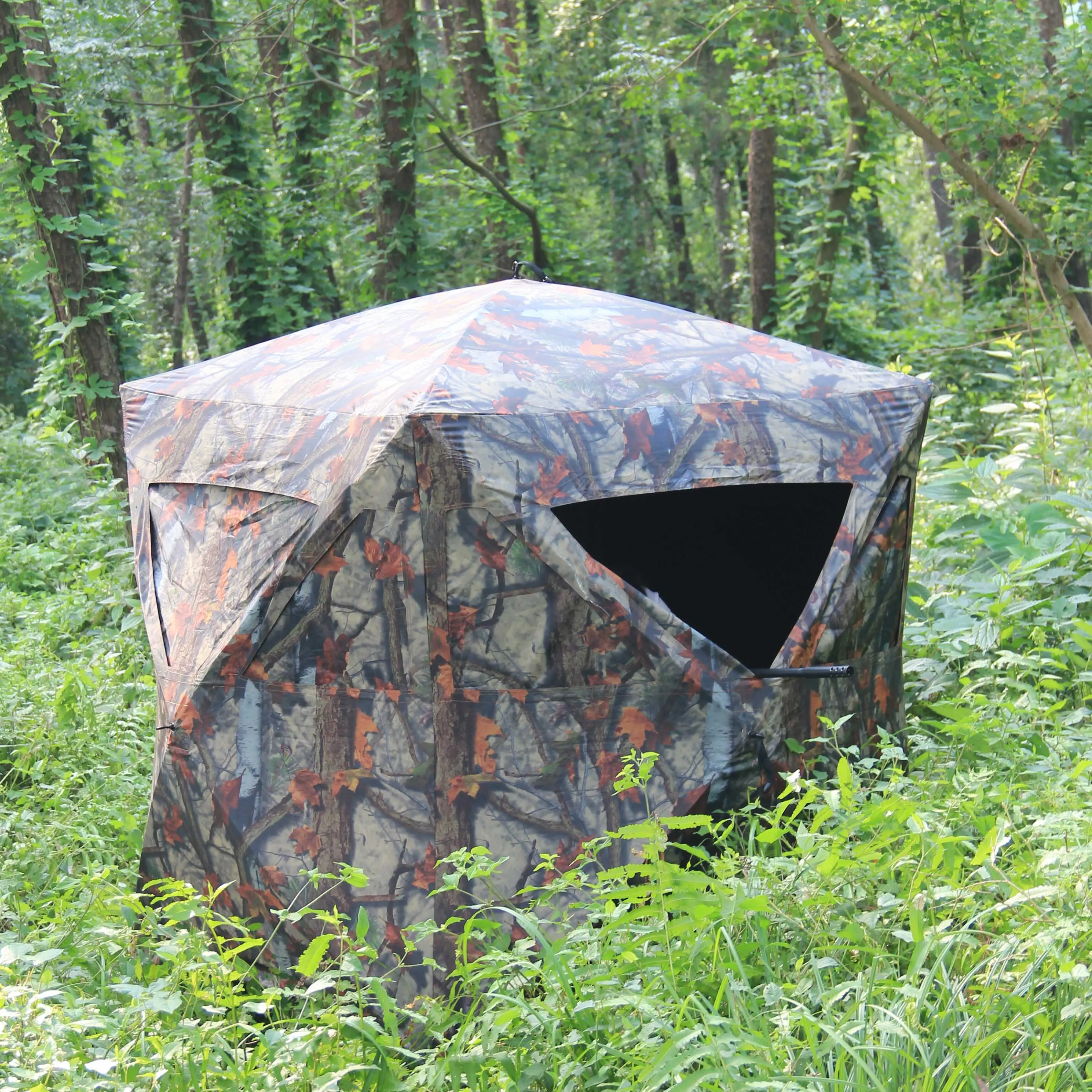 New Hunting Blind Tent, Camouflage Clothing 2 Person Pop Up Portable Hunting Ground Blinds