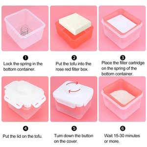 633 Égouttoir à Tofu Durable, Kit de Presse à Tofu avec Plateau de Collecte d'Eau pour Cuisine Domestique - Product Image 4