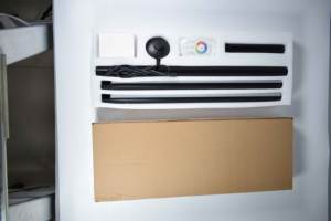 LED-RGB-Farbwechsel-Eck-Stehlampe mit Fernbedienung, dreiteilig, abnehmbar, farbenfrohe Leuchte für Familienwohnzimmer - Product Image 5