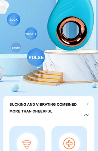 Commercio All'ingrosso Donna Donna Adulta G-Spot Vibratore Giocattoli del Sesso Capezzolo Clitoral Massaggiatore Letto di Succhiatura Macchina per il miglior - Product Image 5