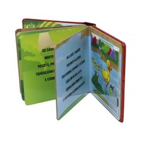 Libro de Rompecabezas de Cartón con Diseño de Logotipo Personalizado de Alta Calidad, Encuadernación Perfecta, Historias de Ensueño para Niños, para el Aprendizaje Infantil, Venta al Por Mayor