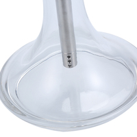MIG 3.0 vente en gros, narguilé allemand de haute qualité, sheesha verre et acier inoxydable, narguilé en verre, shisha