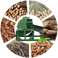 Molino de Martillos de Gran Capacidad, Trituradora de Madera, Máquina para Triturar Bambú, Máquina para Picar Aserrín