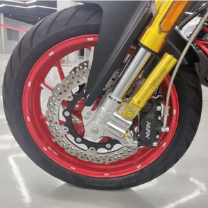 Fuerte potencia diseño de moda Led faro 650CC Motor grande motor refrigerado por agua con ABS EFI chopper motocicleta - Product Image 4