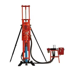 Factory Wholesale 20m Small Rock Drilling Machine Portable Borehole Tripod Down-the-hole Drill Rig