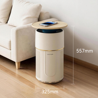 PURIFICATEUR D'AIR HEPA À CONTRÔLE WIFI INTELLIGENT avec FILTRE À CHARBON ACTIF pour un fonctionnement SILENCIEUX et une protection des haut-parleurs