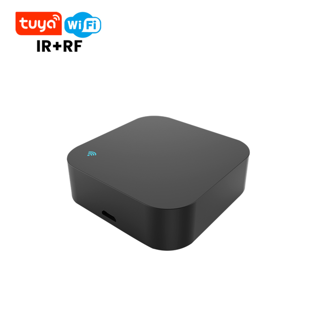 DC5V USB Power 2 in 1 Universal Smart Tuya IR RF Remote Controller With Temperature & Humidity Sensor Optional