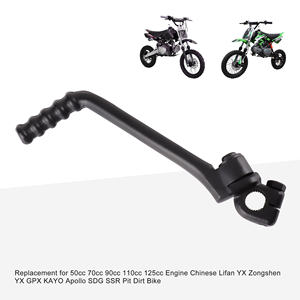 GOOFIT Levier de Démarrage à Pied et Levier de Vitesses pour <span class=keywords><strong>Moto</strong></span> 13/15mm pour 50cc 70cc 90cc 110cc 125cc YX GPX KAYO SDG SSR Pit Dirt Bike - Product Image 4